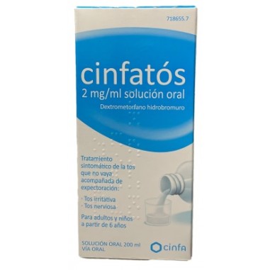 CINFATOS 2 mg/ml SOLUCION ORAL 1 FRASCO 200 ml (PET)