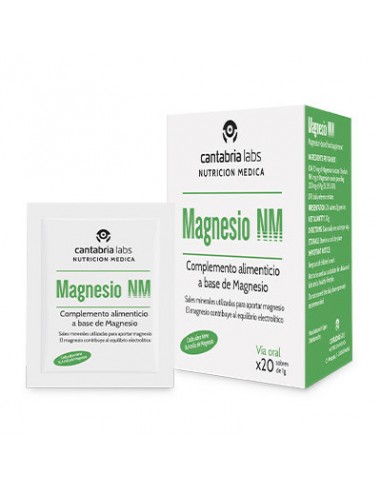 MAGNESIO NM 20 SOBRES 1 g