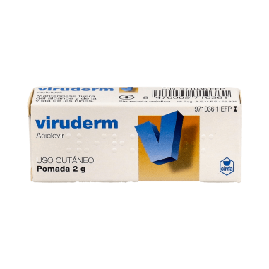 VIRUDERM 50 mg/g POMADA 1 TUBO 2 g