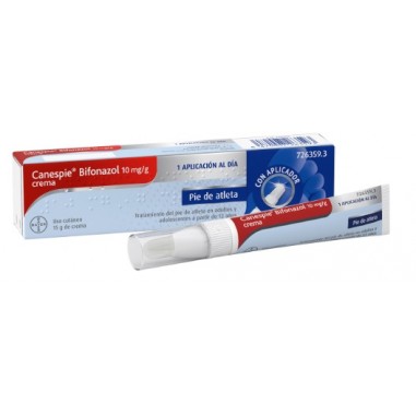 CANESPIE BIFONAZOL 10 mg/g CREMA 1 TUBO 15 g  APLICADOR