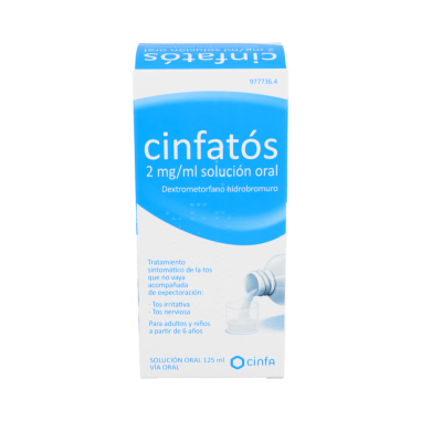 CINFATOS 2 mg/ml SOLUCION ORAL 1 FRASCO 125 ml (PET)