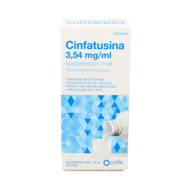 CINFATUSINA 3,54 mg/ml SUSPENSION ORAL 1 FRASCO 120 ml