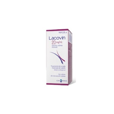 LACOVIN 20 mg/ml SOLUCION CUTANEA 4 FRASCOS 60 ml