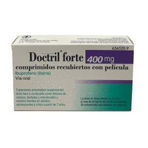 DOCTRIL FORTE 400 mg 20 COMPRIMIDOS RECUBIERTOS 2