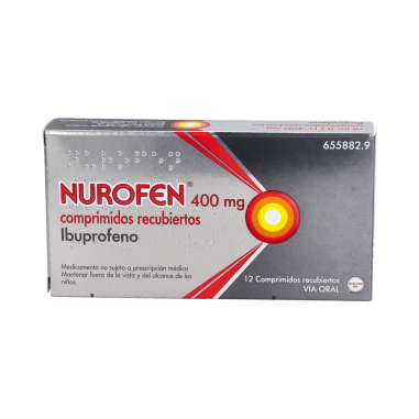 NUROFEN 400 mg 12 COMPRIMIDOS RECUBIERTOS