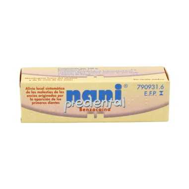 NANI PREDENTAL 50 mg/g GEL GINGIVAL 1 TUBO 10 ml