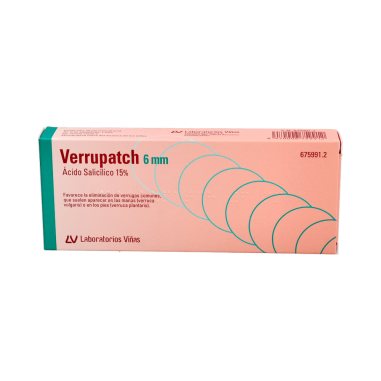 VERRUPATCH 3,75 mg 20 APOSITOS IMPREGNADOS 6 mm