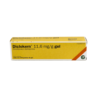 DICLOKERN 11,6 mg/g GEL CUTANEO 1 TUBO 100 g