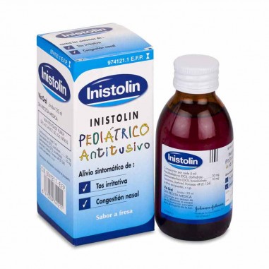 INISTOLIN PEDIATRICO TOS Y CONGESTION 2 mg/ml  6 mg/ml JARA