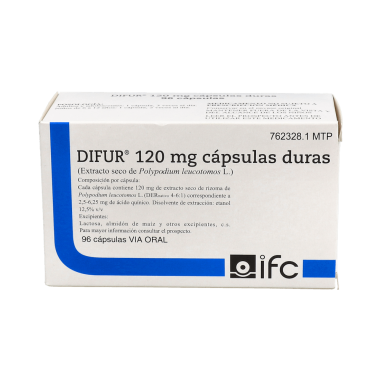 DIFUR 120 mg 96 CAPSULAS
