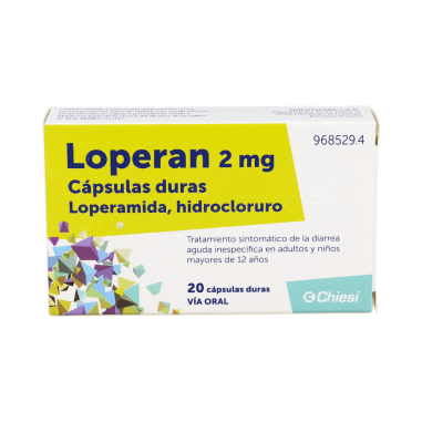 LOPERAN 2 mg 20 CAPSULAS