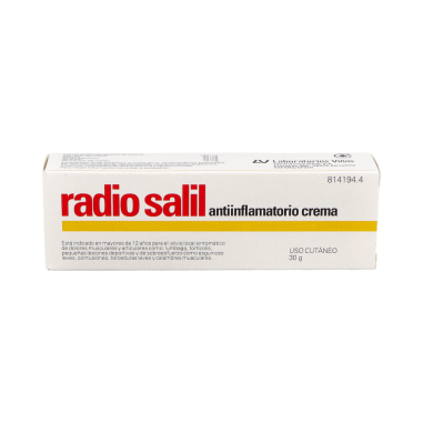RADIO SALIL ANTIINFLAMATORIO CREMA 1 TUBO 30 g