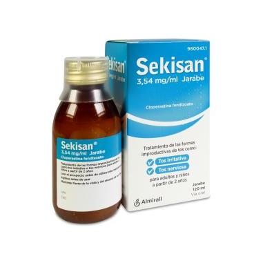 SEKISAN 3,54 mg/ml JARABE 1 FRASCO 120 ml