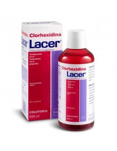 LACER COLUTORIO CLORHEXIDINA 1 ENVASE 500 ml