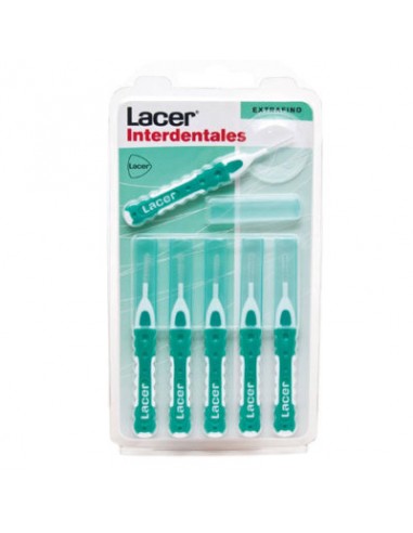 CEPILLO INTERDENTAL LACER EXTRAFINO 6 UNIDADES