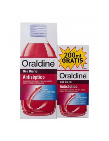 ORALDINE ANTISEPTICO 1 ENVASE 400 ml  1 ENVASE...