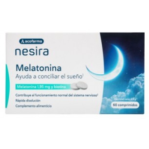 ACOFARMA NESIRA MELATONINA 1,95 mg 60 COMPRIMIDOS