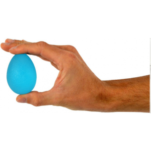 BOLA DE REHABILITACION FORMA HUEVO FUERTE AZUL REF: 831102