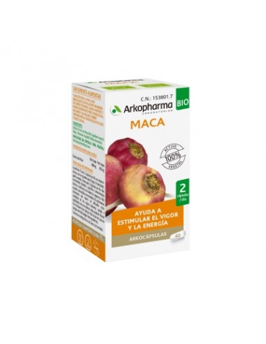 MACA ARKOPHARMA  225 mg 45 CAPSULAS