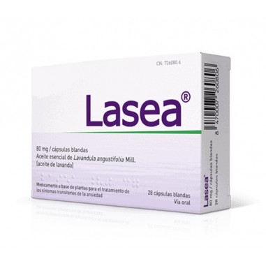 LASEA 80 mg 28 CAPSULAS BLANDAS