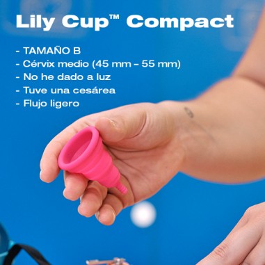 COPA MENSTRUAL INTIMINA COMPACT 1 UNIDAD TALLA B