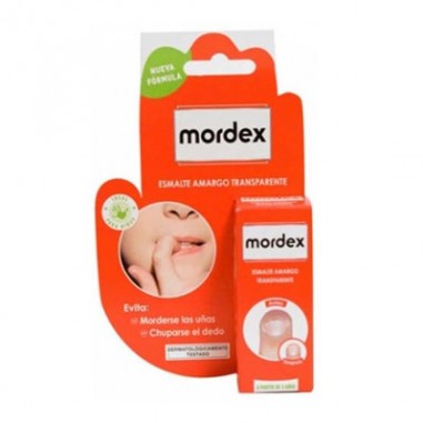 MORDEX ESMALTE AMARGO TRANSPARENTE 1 ENVASE 9...