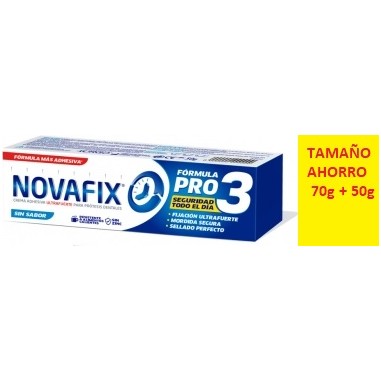 NOVAFIX FORMULA PRO 3 1 TUBO SIN SABOR 70 g  1...