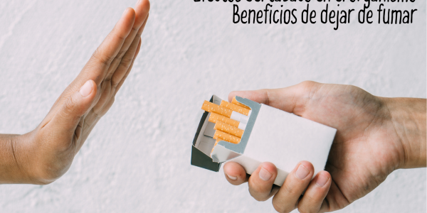 Efectos del tabaco en el organismo. Beneficios de dejar de fumar 