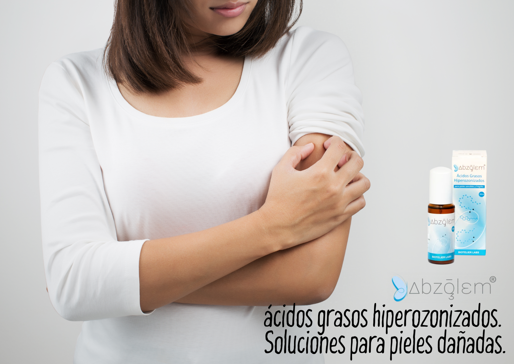 ABZOLEM, ácidos grasos hiperozonizados. Soluciones para pieles dañadas.